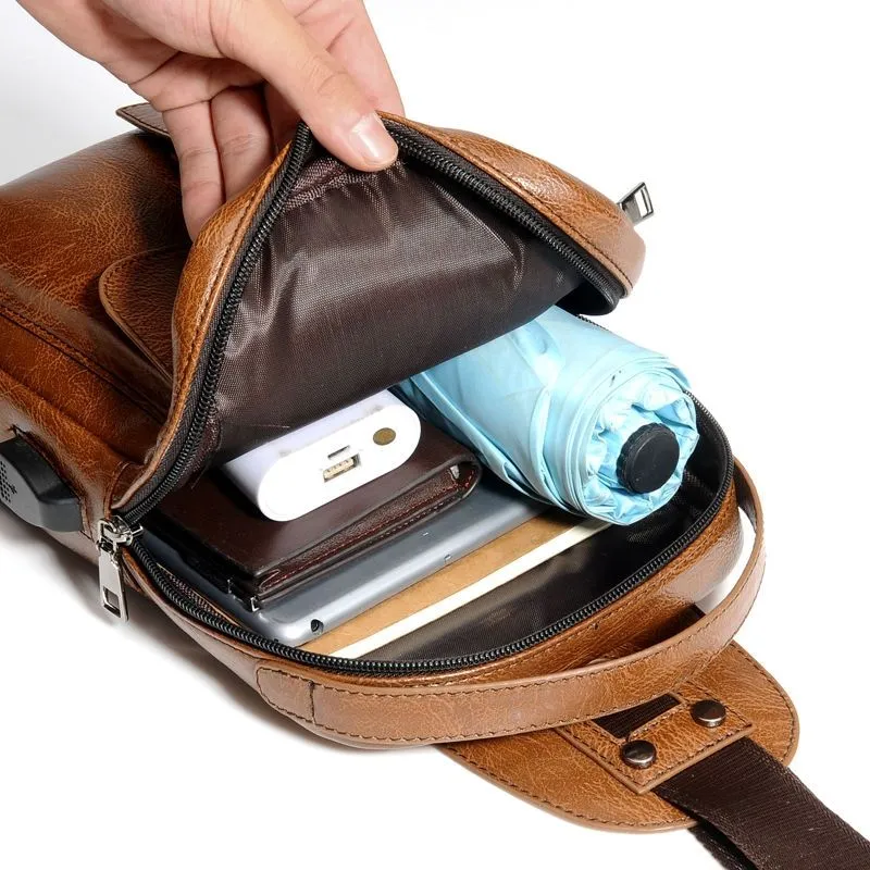 Backpack Waist Shoulder bag compatible with Ebook, Tablet and for Allview P10 Pro (2019) - Black