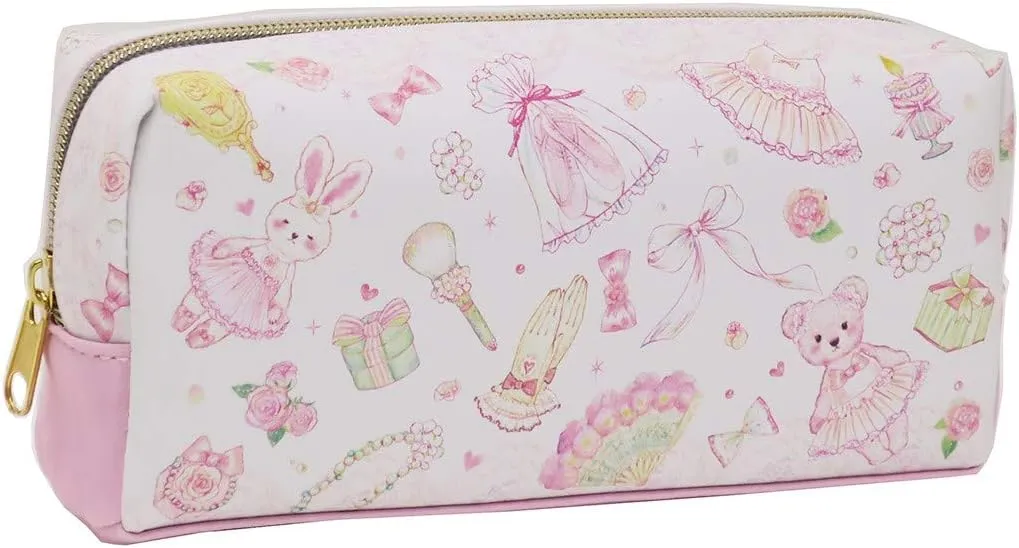 Clothes-Pin, Miki Takei, Petite Etoile, Ballerina Theme Cosmetic Pouch