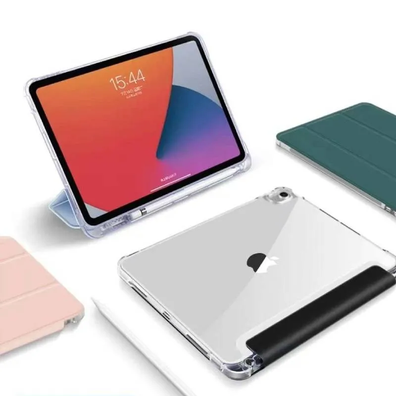 COTECi Three-fold pen slot side sticker protective case for iPad 10.2" 7/8/9
