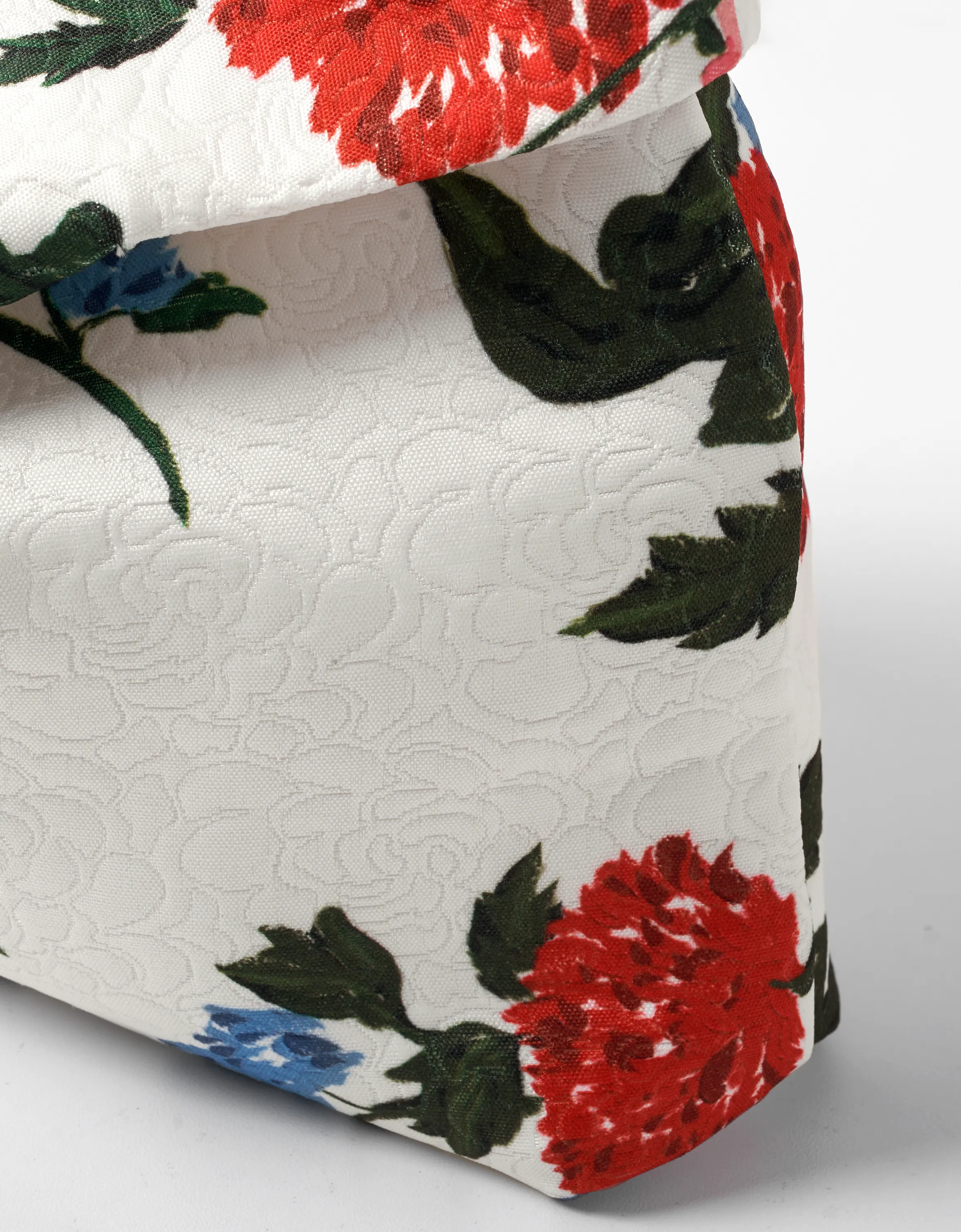 Floral Print Reversible Tote Bag
