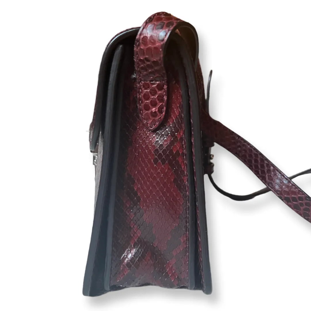 Gucci Python Jackie Flap Shoulder Bag