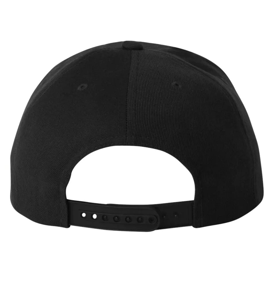 HBB Hop Cone Patched Flat Brim Hat (P1-6089M)