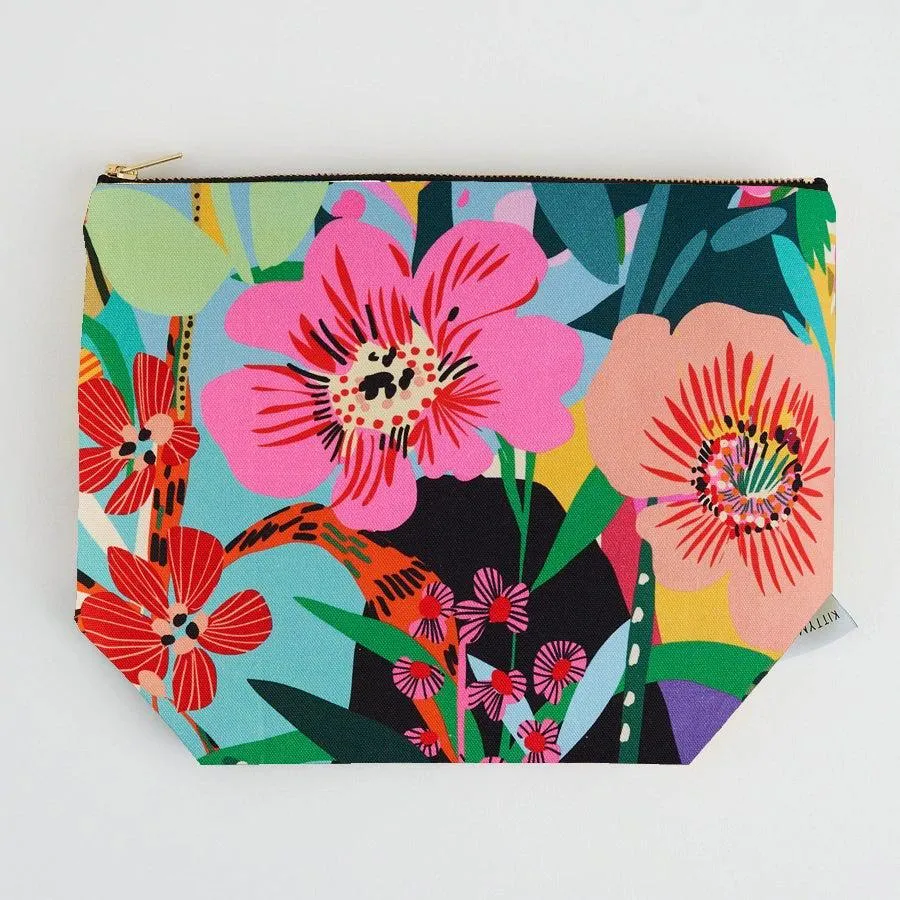 Jardin de fleurs Wash/Makeup Bag