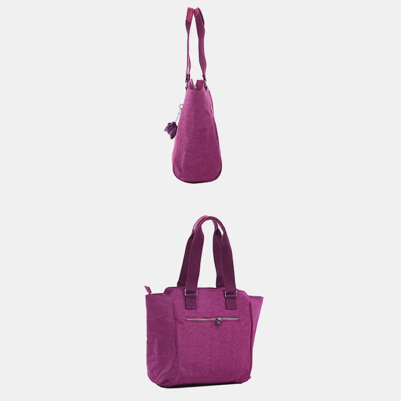 Nylon Tote for Women Waterproof Large Quilted Shoulder Bag Handbag Purse