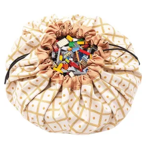 Play & Go Storage Bag Geo Mustard