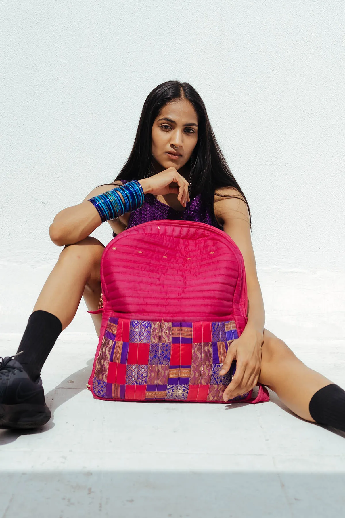 Rani Silk Godhadi Patchwork Bag