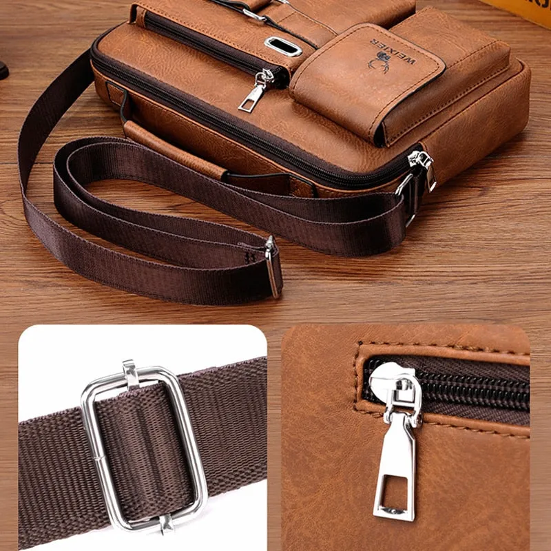 Single Shoulder Bag Men's Models Crossbody Bag Business Satchel Bag Fashion Business Bag Handbag Crossbody Bags