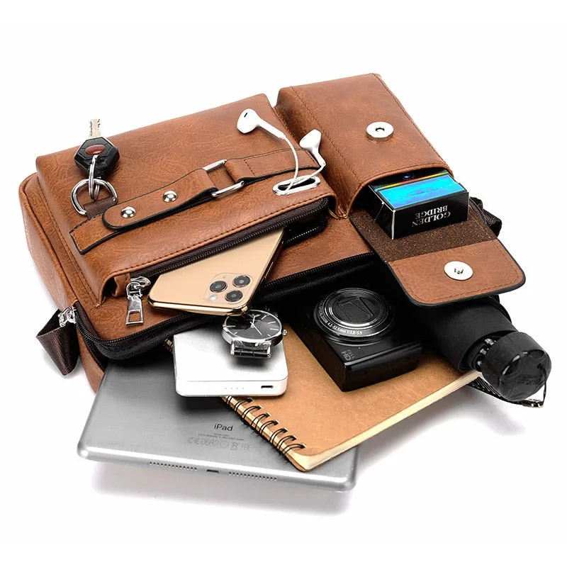 Single Shoulder Bag Men's Models Crossbody Bag Business Satchel Bag Fashion Business Bag Handbag Crossbody Bags