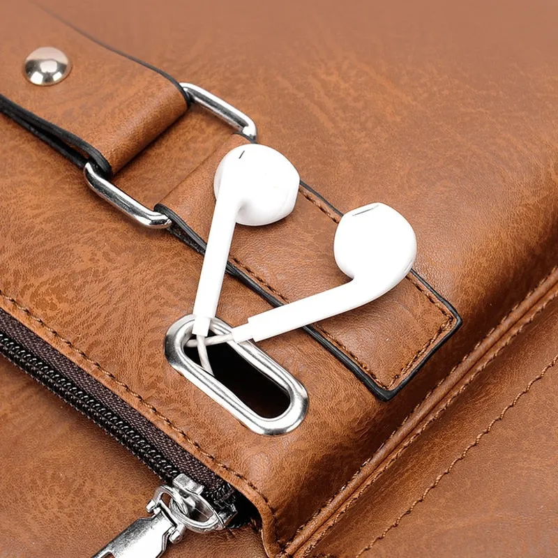 Single Shoulder Bag Men's Models Crossbody Bag Business Satchel Bag Fashion Business Bag Handbag Crossbody Bags