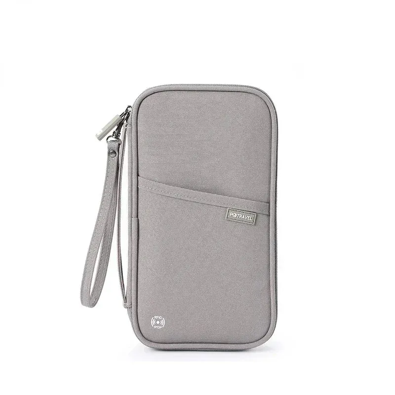 UAKISS  -  Family Passport Holder Portable Storage Bags Waterproof Nylon Case Organizer Travel Accessories Cover Document Bag Cardholder