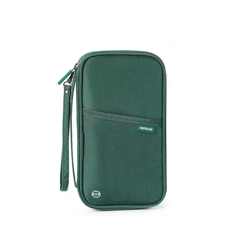 UAKISS  -  Family Passport Holder Portable Storage Bags Waterproof Nylon Case Organizer Travel Accessories Cover Document Bag Cardholder