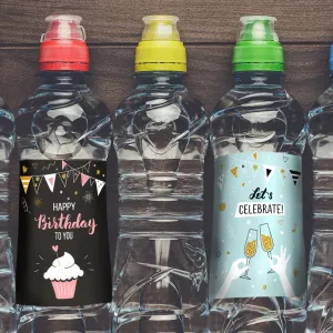 Water Bottle Labels