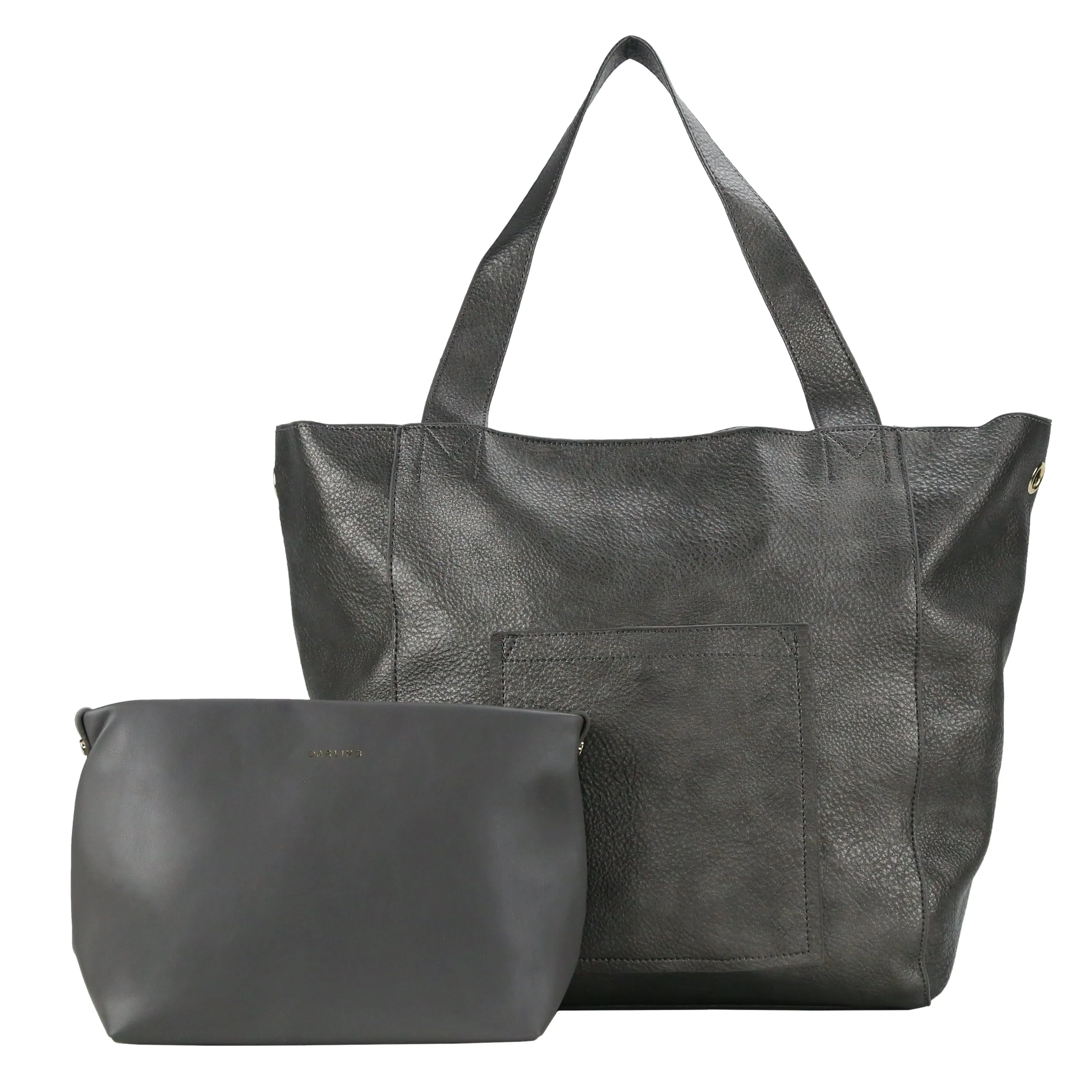YD-8116 - Darling Leatherette Tote   Cosmetic - 8 Colors